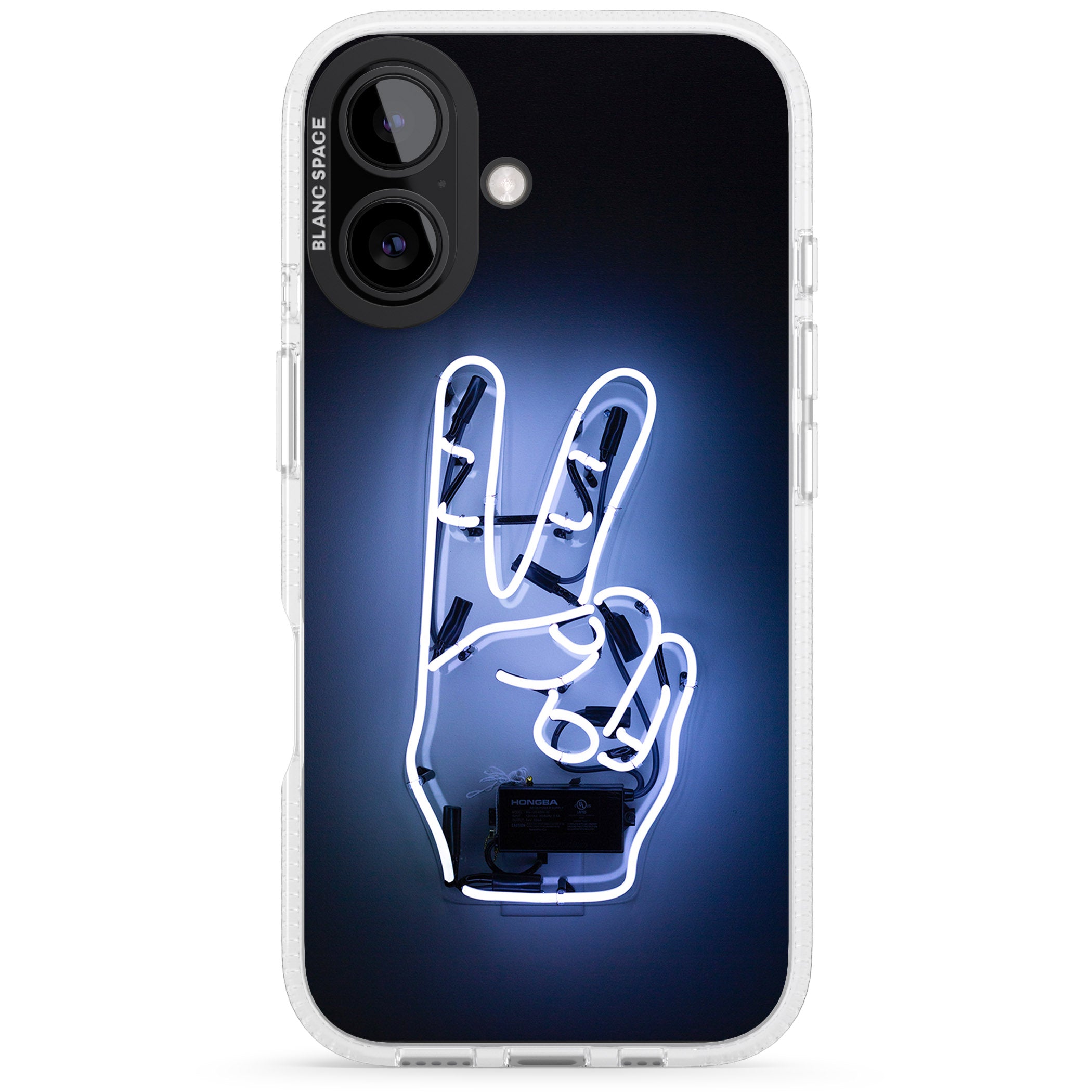 Neon Peace Sign