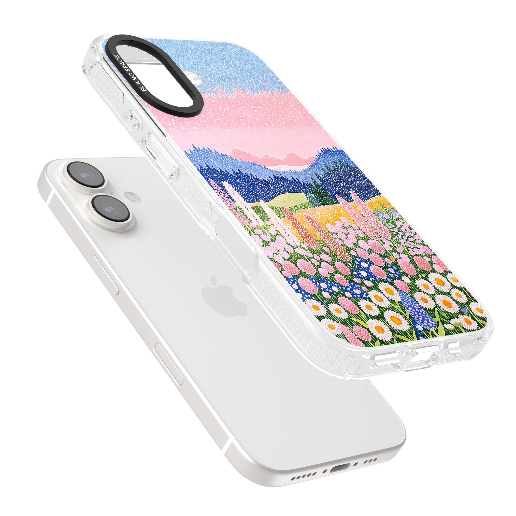 Valley Horizon cottagecore iPhone case | Clear Case Impact Air case for iPhone 16, iPhone 16 Plus