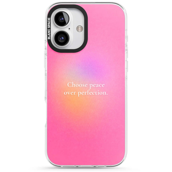 Peace Over Perfection