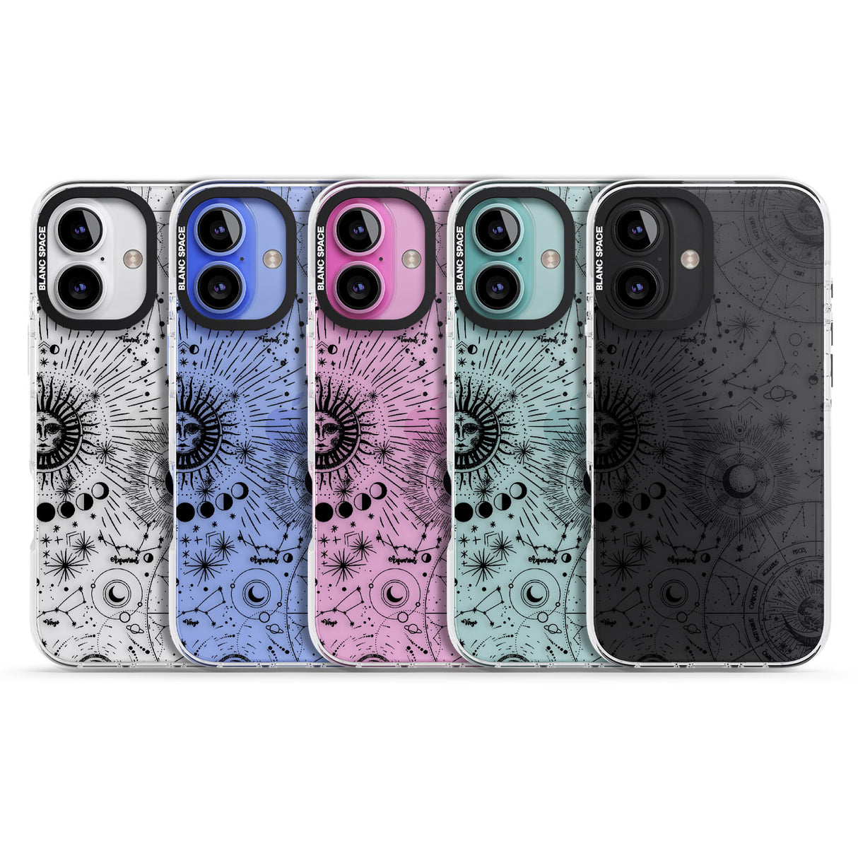 iPhone 16 Pro Max Suns & Constellations Astrological Black Impact Phone Case