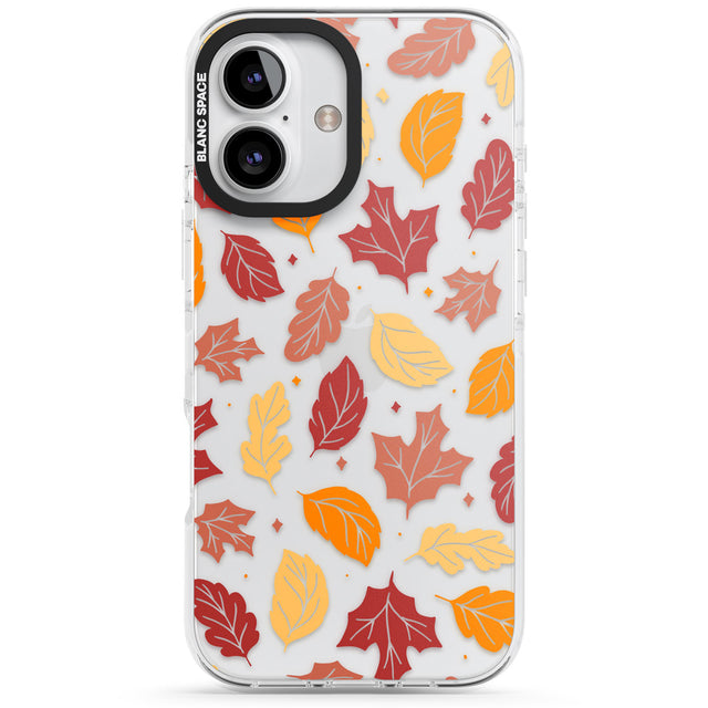 Autumn Leaves Impact Phone Case for iPhone 16, iPhone 16 Plus