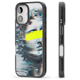 iPhone 16 Pro Max GLITCHED FRAGMENT Black Impact Phone Case