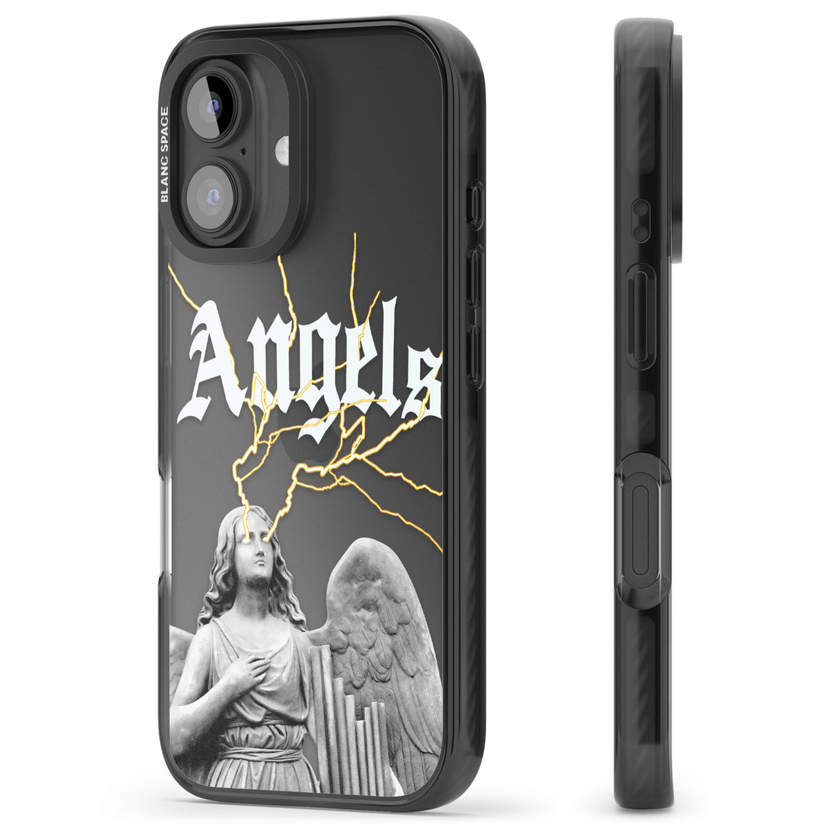 iPhone 16 Pro Max ANGELS Black Impact Phone Case