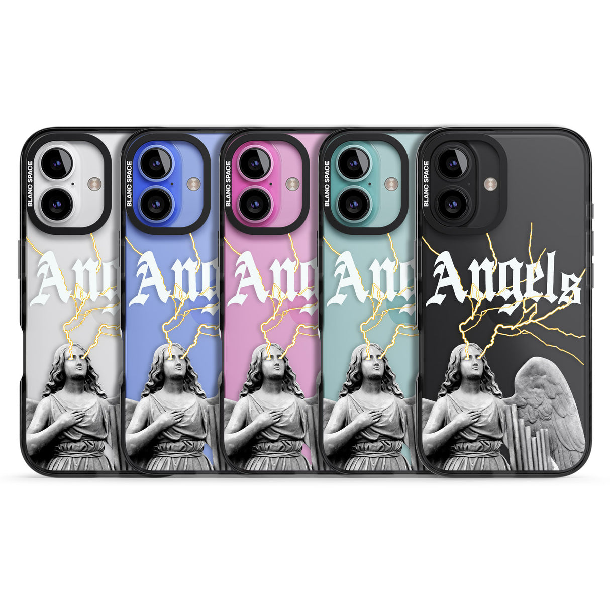 iPhone 16 Pro Max ANGELS Black Impact Phone Case