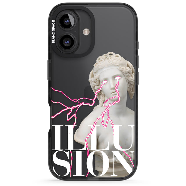 iPhone 16 Pro Max ILLUSION Black Impact Phone Case