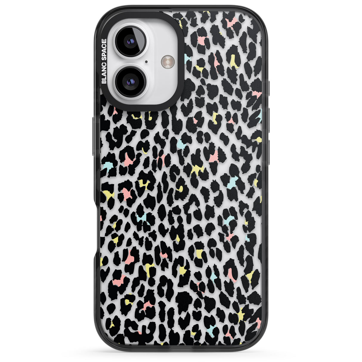 Mixed Pastels Leopard Print - Transparent