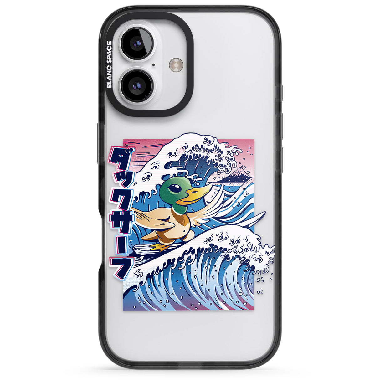 iPhone 16 Pro Max Duck Surf Black Impact Phone Case