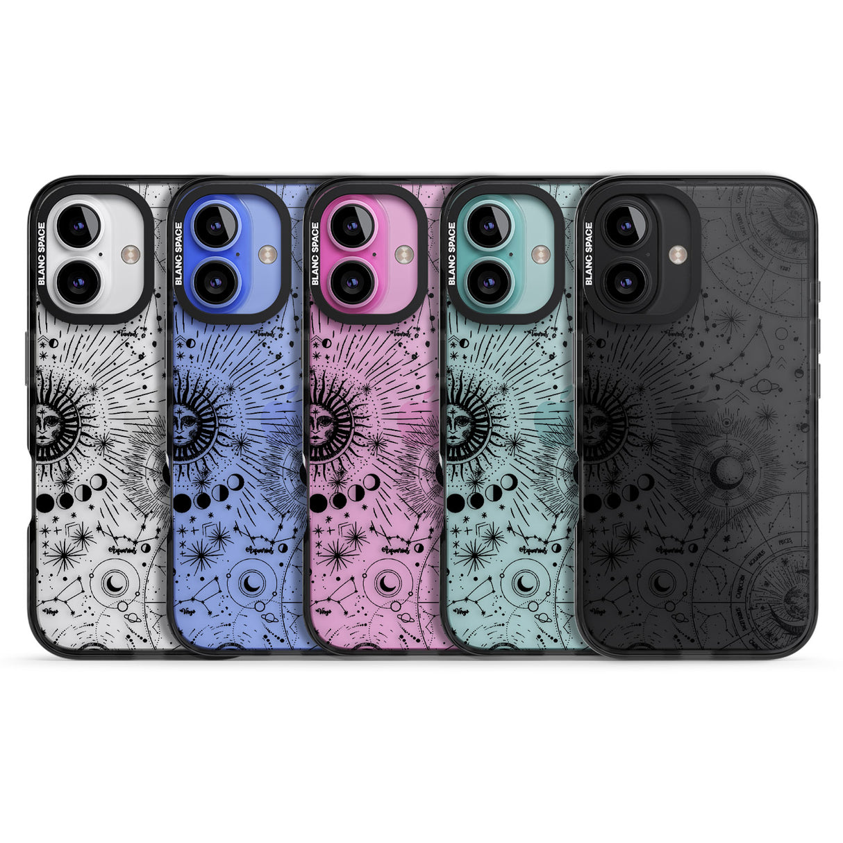 iPhone 16 Pro Max Suns & Constellations Astrological Black Impact Phone Case