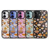 Pumpkin Pie & Autumn Treats Black Impact Phone Case for iPhone 16, iPhone 16 Plus