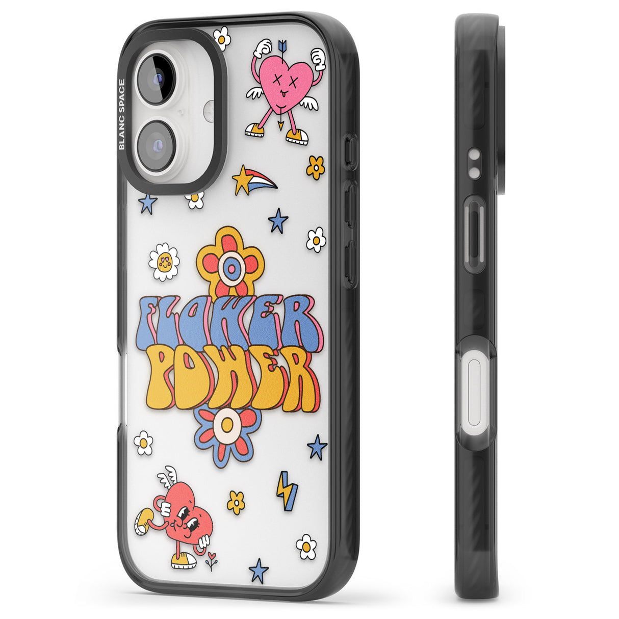 iPhone 16 Flower Power Clear Impact Phone Case