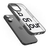 iPhone 16 Pro Max Bonjour Black Impact Phone Case