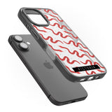 iPhone 16 Pro Max Personalised Snake Pattern Black Impact Phone Case