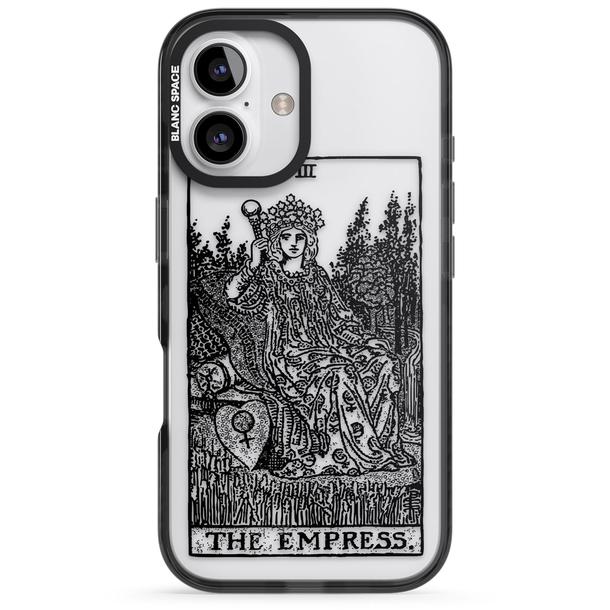 Personalised The Empress Tarot Card - Transparent