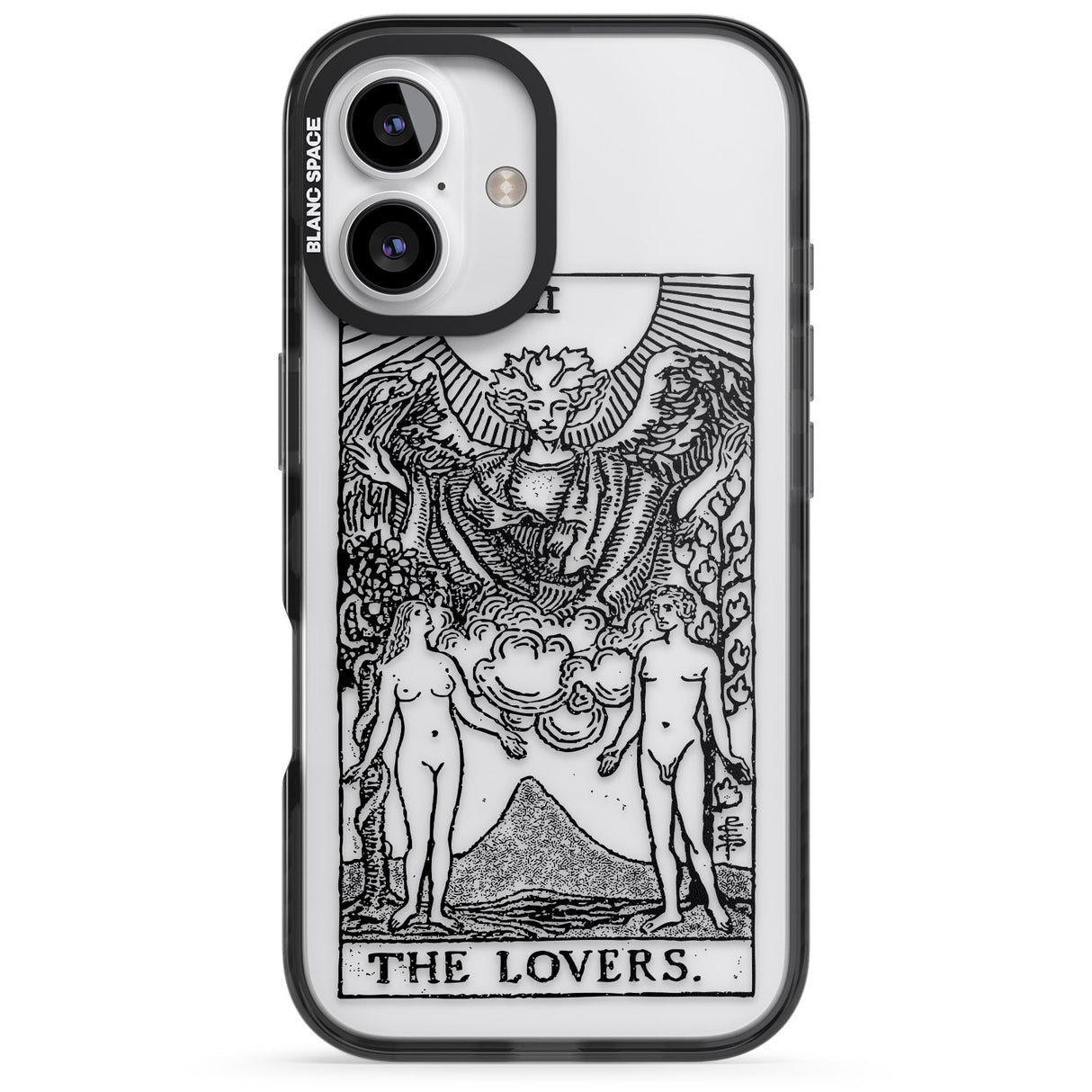 Personalised The Lovers Tarot Card - Transparent