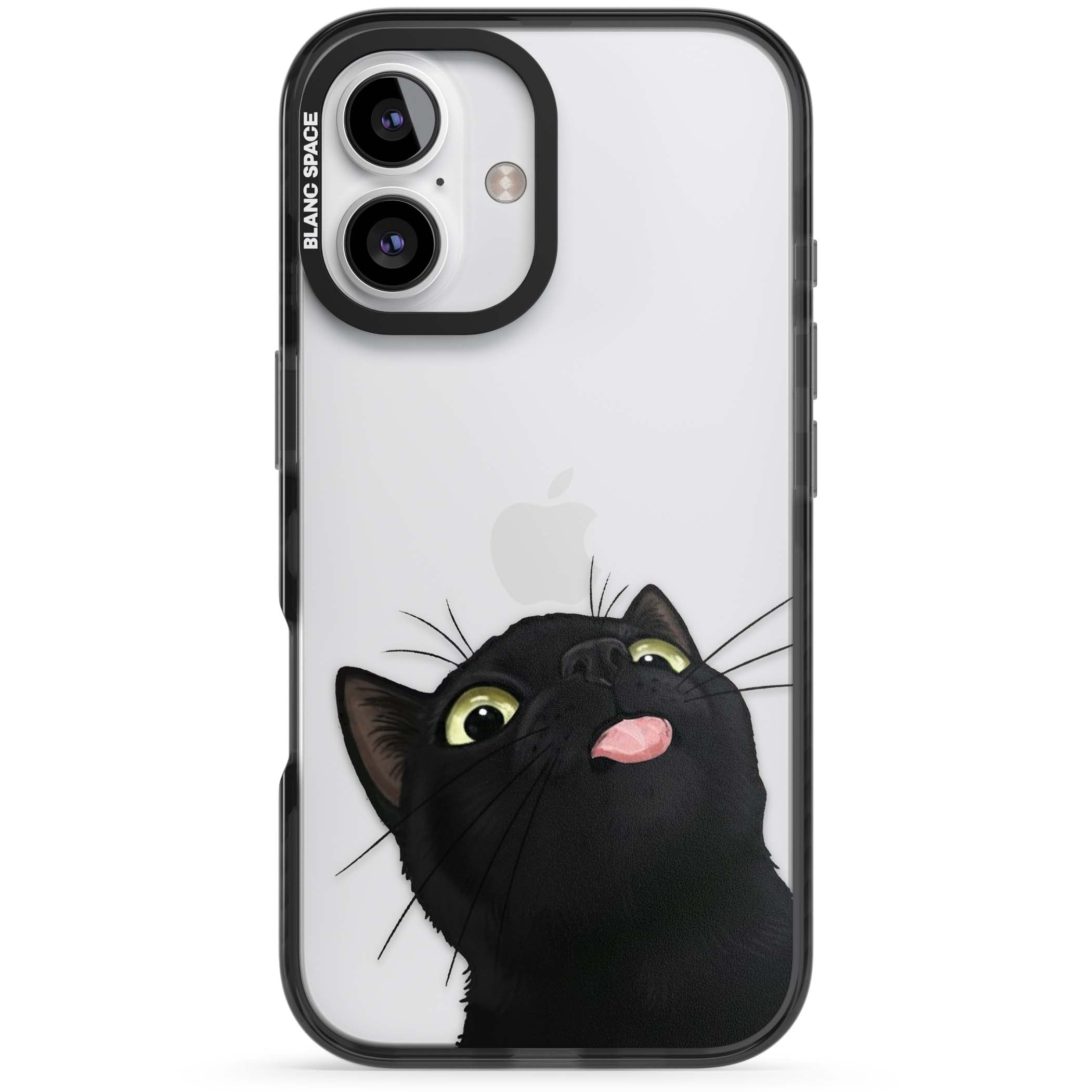 Black Cat Energy for her iPhone case | Black Impact case for iPhone 16, iPhone 16 Plus