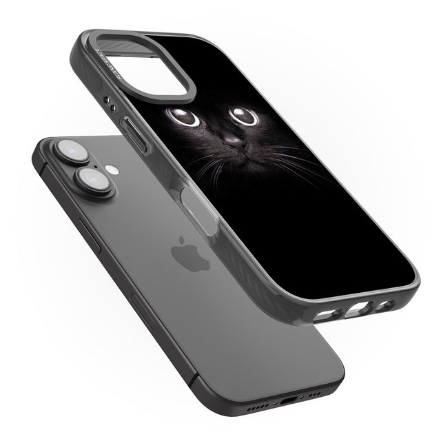 iPhone 16 Pro Max Black Cat Black Impact Phone Case