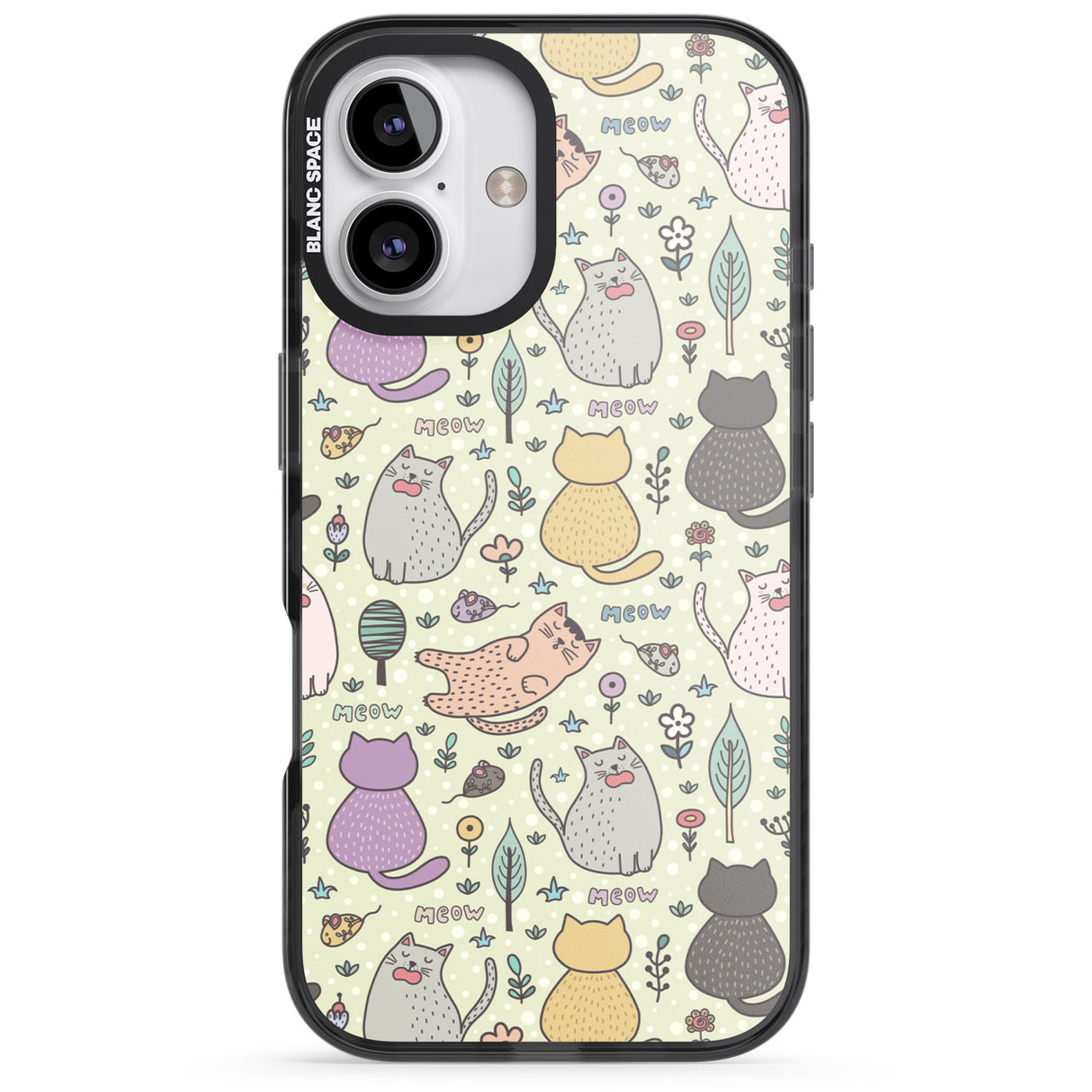 Cat Pattern Cream