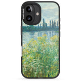 iPhone 16 Pro Max Banks of the Seine by Claude Monet Black Impact Phone Case