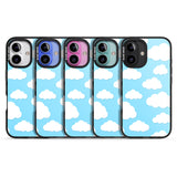 iPhone 16 Pro Max Blue Sky & Clouds Pattern Clear Impact Phone Case + Magsafe