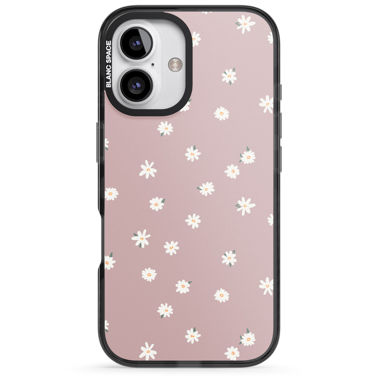 Dark Pink Cute Floral Design