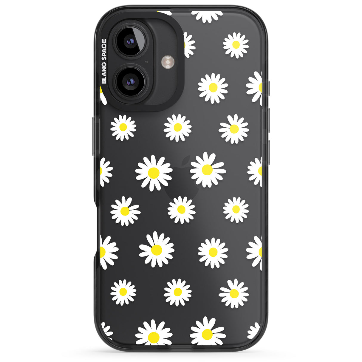 White Daisy Pattern (Clear)