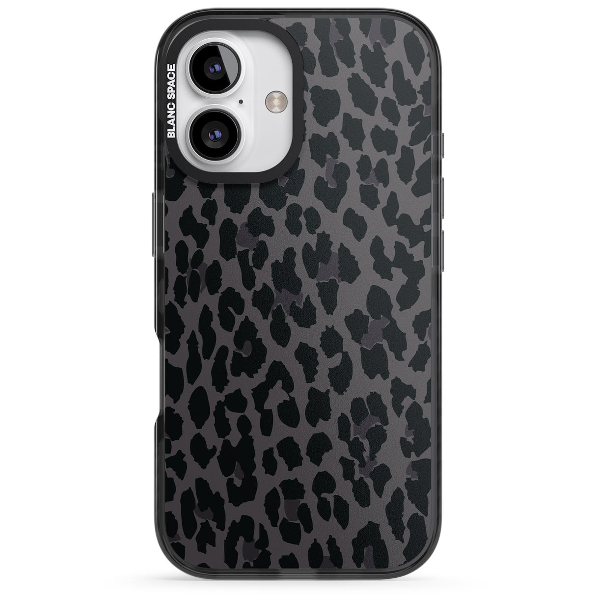 Dark Animal Print Pattern Large Leopard