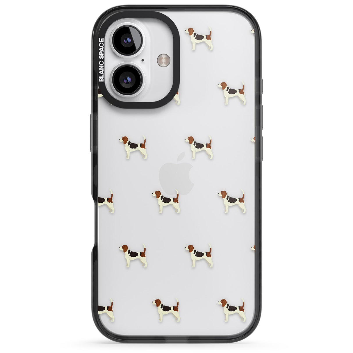 Beagle Dog Pattern Clear