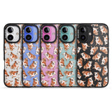 iPhone 16 Pro Max English Bulldog Watercolour Dog Pattern Black Impact Phone Case