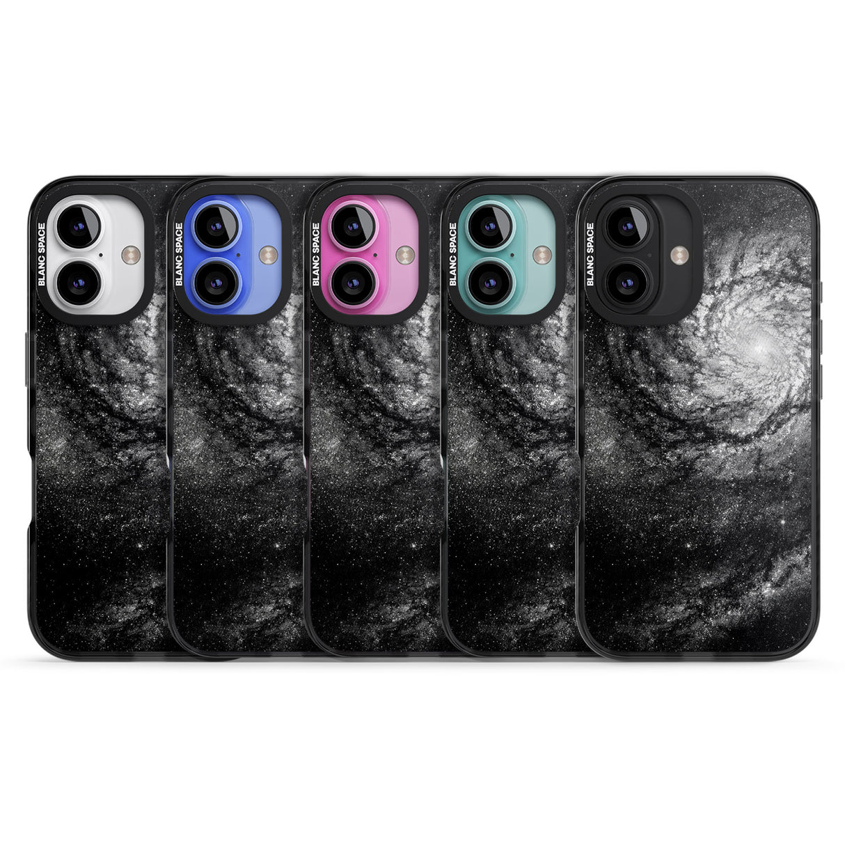 iPhone 16 Pro Max Night Sky Galaxies: Milky Way Galaxy Black Impact Phone Case