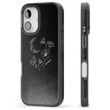 iPhone 16 Pro Max Crescent Moon Collection Black Impact Phone Case