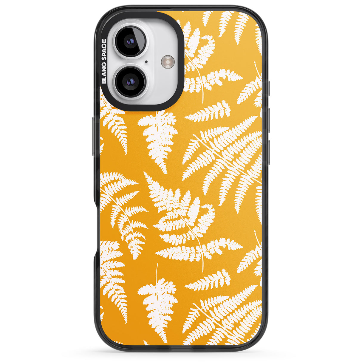 Fern Pattern on Yellow