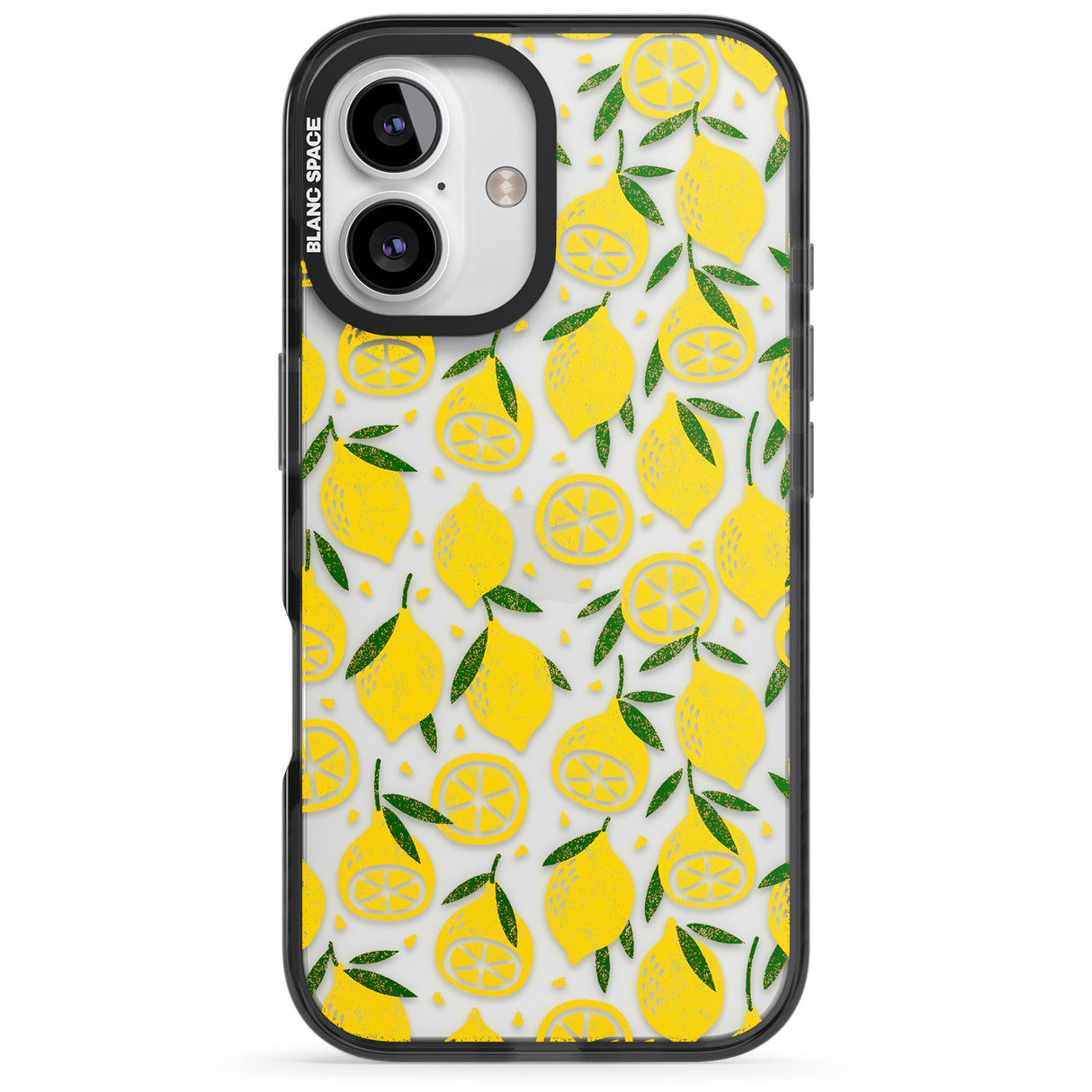 Bright Lemon Fruity Pattern