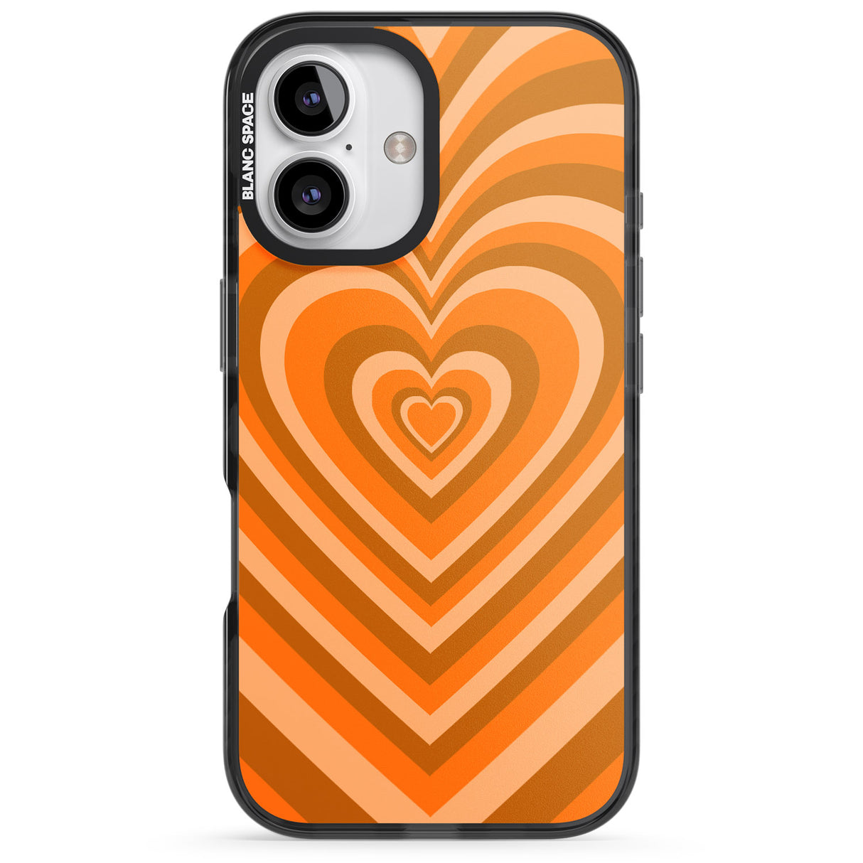 Orange Heart Illusion