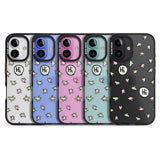 iPhone 16 Pro Max Heartstopper Leaves Pattern Black Impact Phone Case