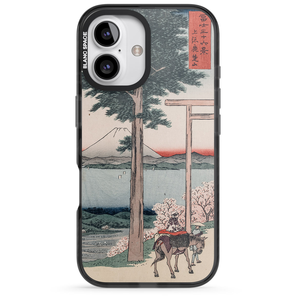 iPhone 16 Pro Max Gates to Mt. Fuji Black Impact Phone Case