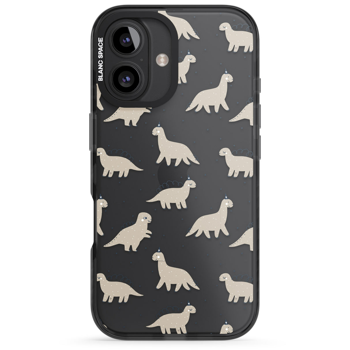 Adorable Dinosaurs Pattern (Clear)