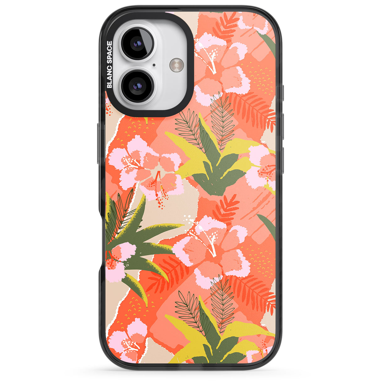 Hawaiian Flowers Abstract Pattern