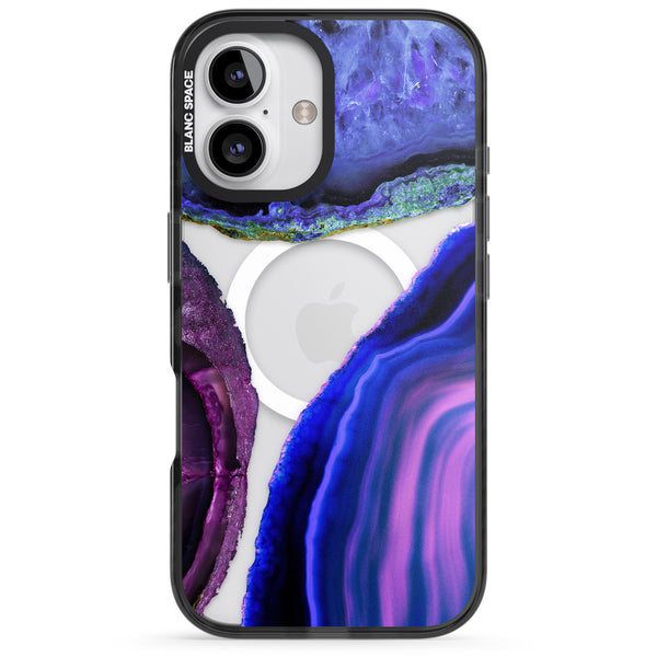 Violet Agate Slice