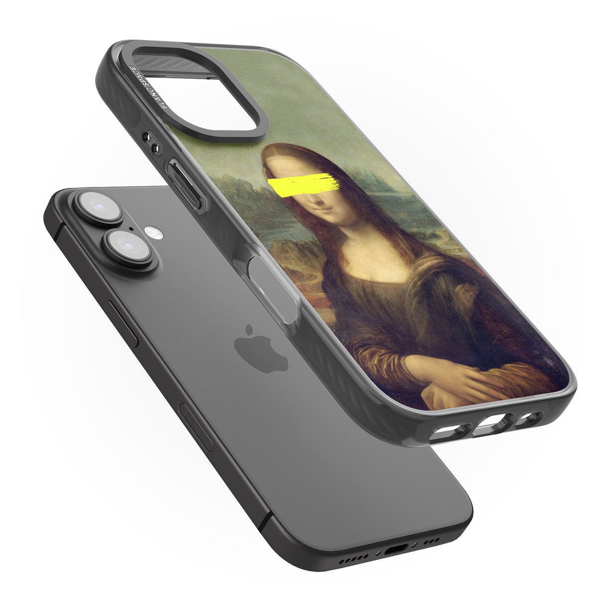 iPhone 16 Pro Max VANDALED MONA LISA Black Impact Phone Case