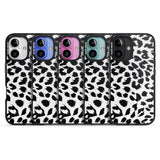 iPhone 16 Pro Max Rar Leopard Print White Black Impact Phone Case