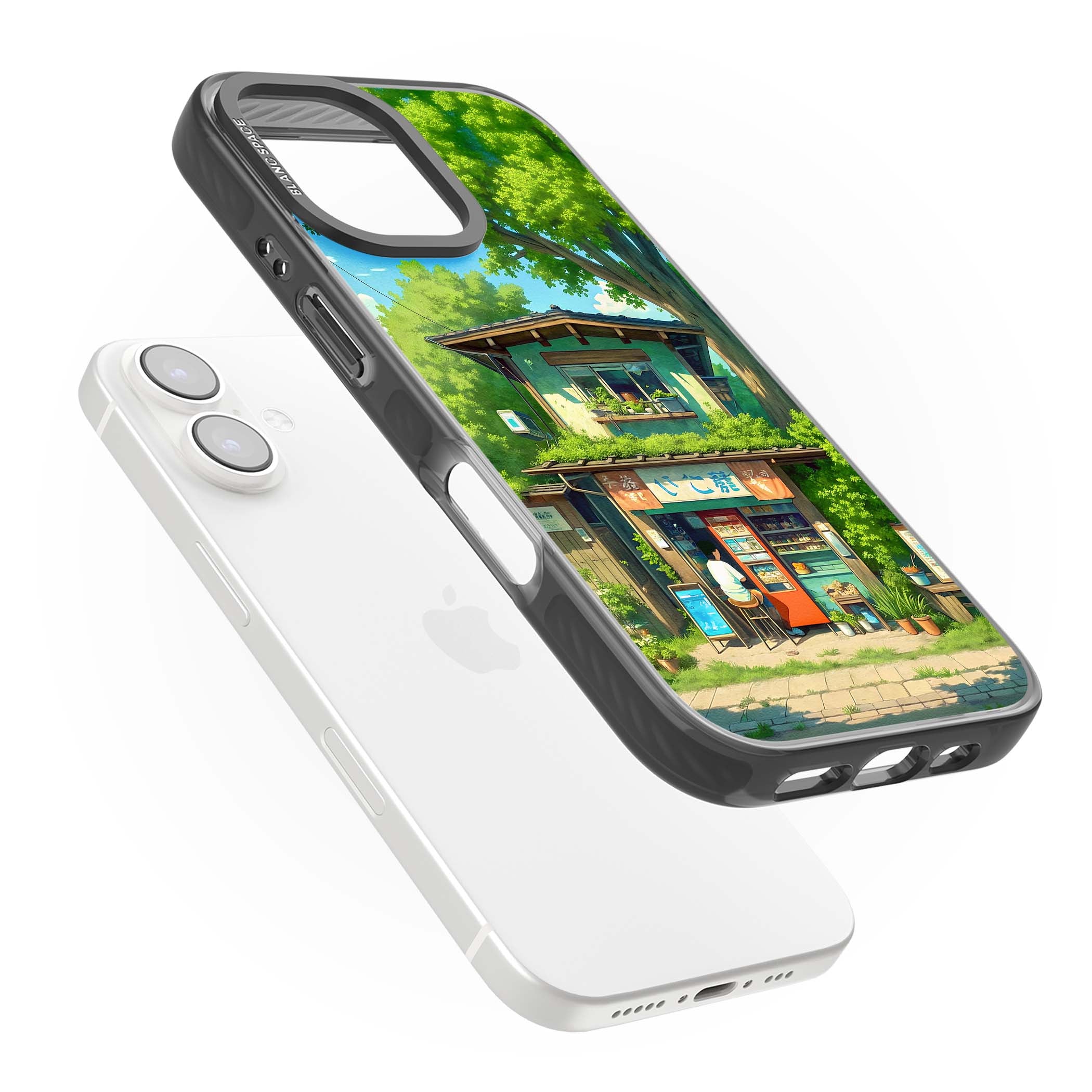 Countryside Kiosk for her iPhone case | Black Impact Magsafe case for iPhone 16, iPhone 16 Plus