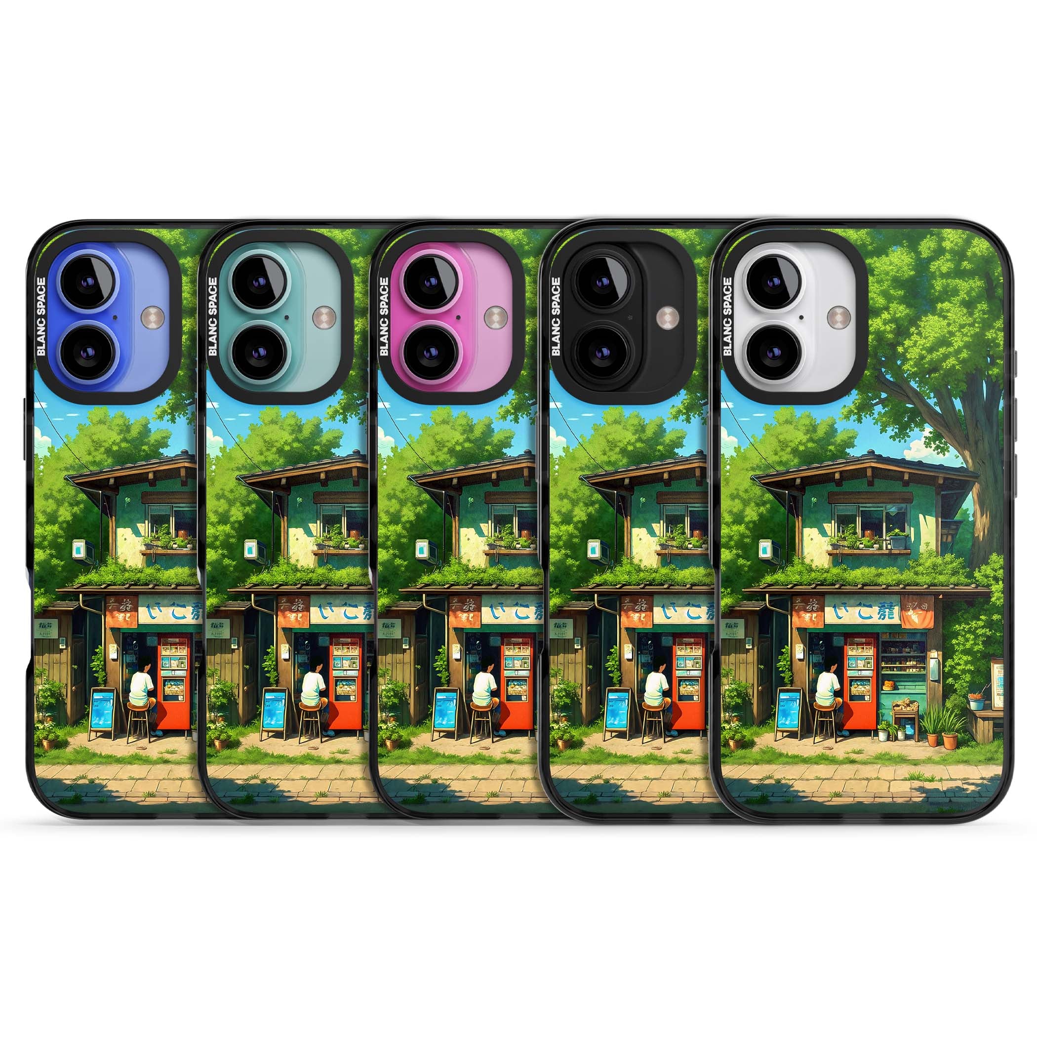 Countryside Kiosk for her iPhone case | Black Impact Magsafe case for iPhone 16, iPhone 16 Plus