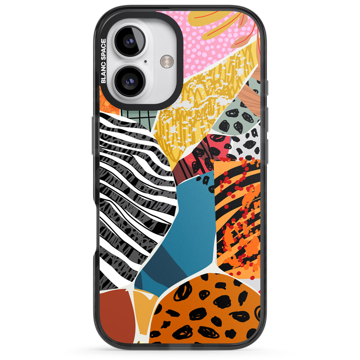 iPhone 16 Pro Max Print Passion Black Impact Phone Case