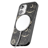 iPhone 16 Pro Max Suns, Moons & Star Signs Black Impact Phone Case