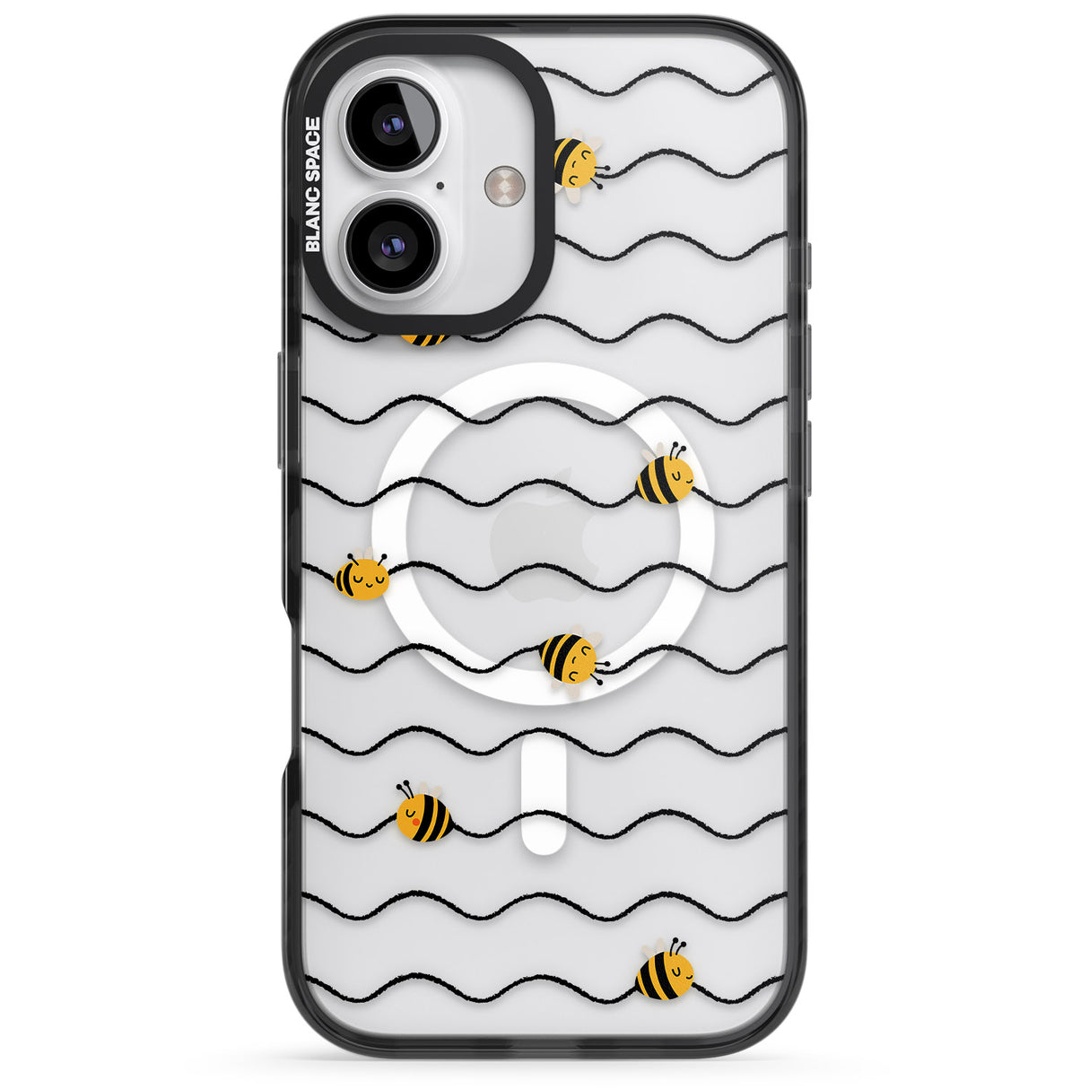 Sweet as Honey Patterns: Bees & Stripes (Clear)