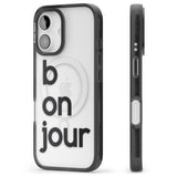 iPhone 16 Pro Max Bonjour Black Impact Phone Case