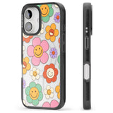 iPhone 16 Happy Blossoms Clear Impact Phone Case