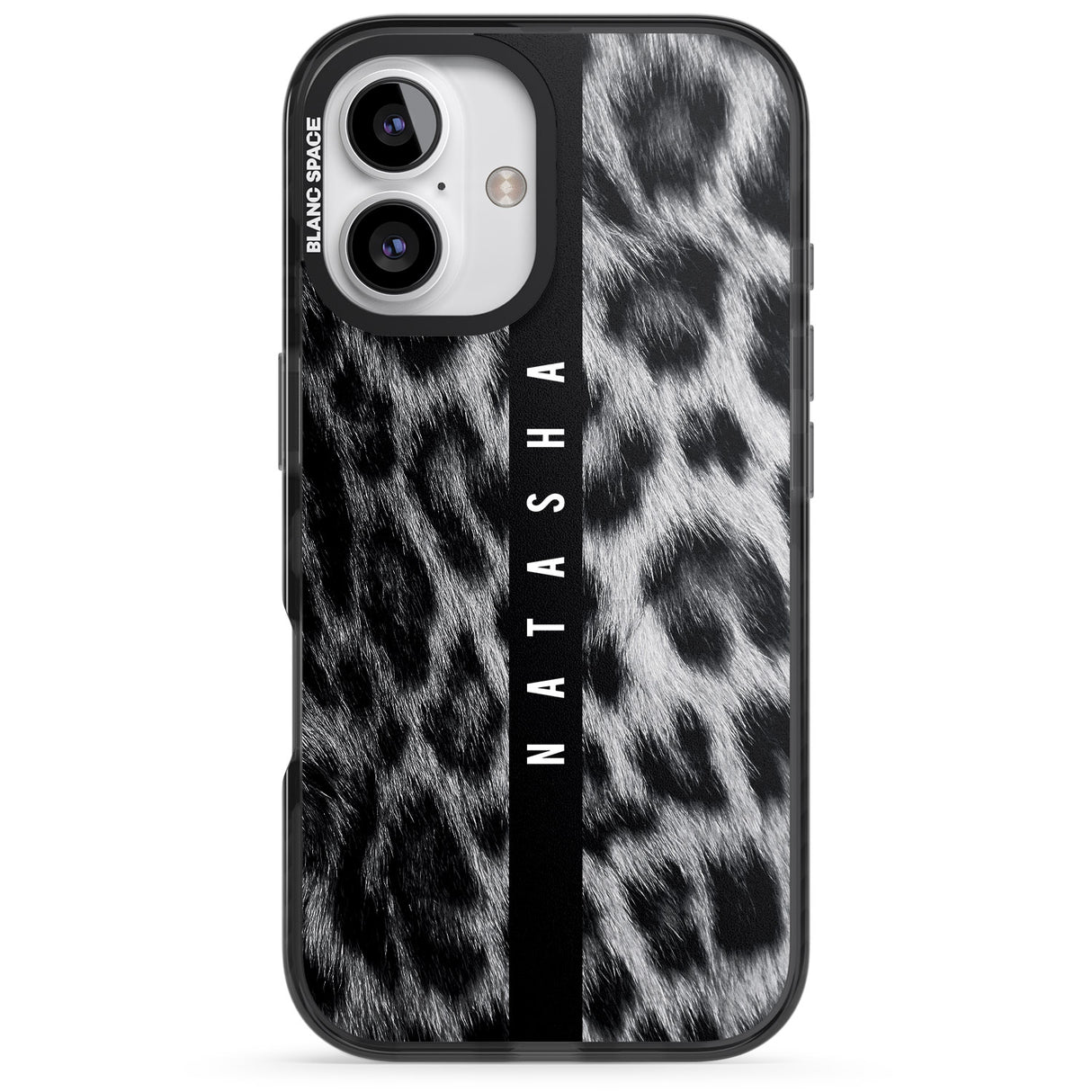 Personalised Snow Leopard Print