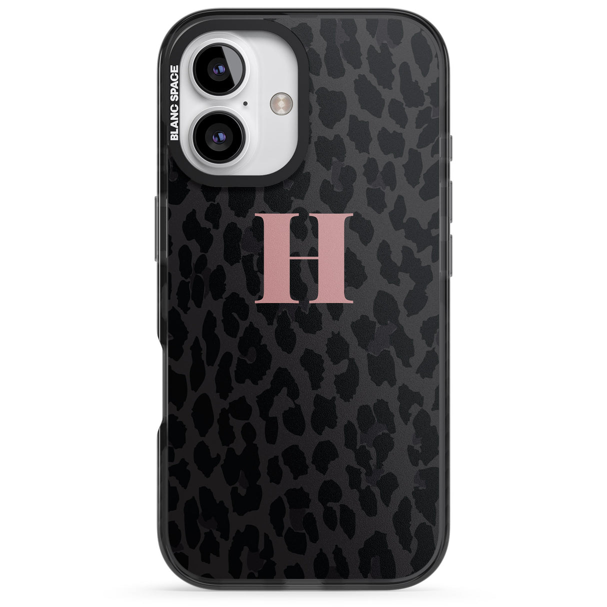 Personalised Small Pink Leopard Monogram