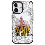 iPhone 16 Pro Max Personalised Look At This Photo Case Black Impact Phone Case